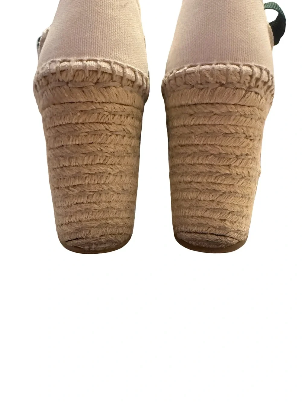 Gucci Lilibeth Web espadrille wedge sandals Sz  38